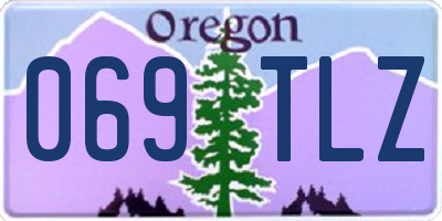 OR license plate 069TLZ