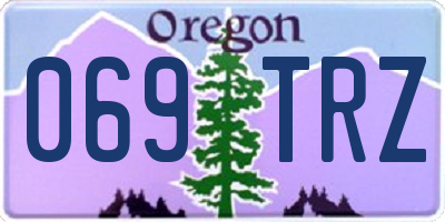 OR license plate 069TRZ