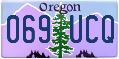 OR license plate 069UCQ