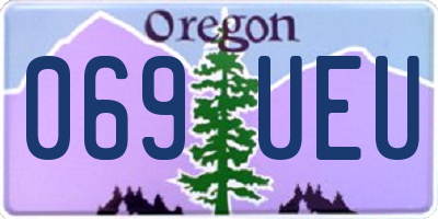OR license plate 069UEU