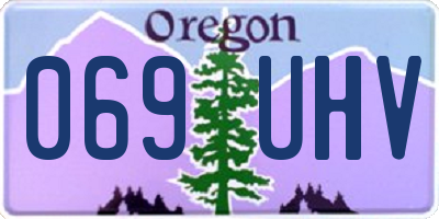 OR license plate 069UHV
