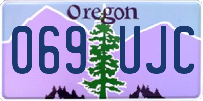 OR license plate 069UJC
