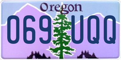 OR license plate 069UQQ