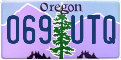 OR license plate 069UTQ