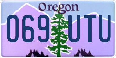 OR license plate 069UTU
