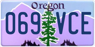 OR license plate 069VCE
