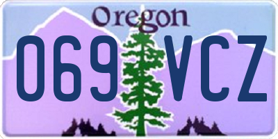 OR license plate 069VCZ