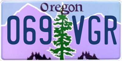 OR license plate 069VGR