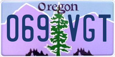 OR license plate 069VGT