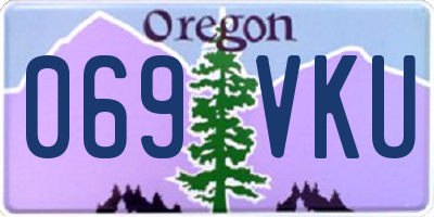 OR license plate 069VKU