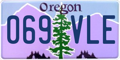 OR license plate 069VLE