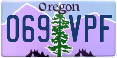 OR license plate 069VPF