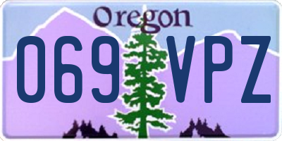 OR license plate 069VPZ