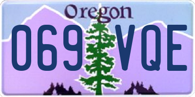 OR license plate 069VQE