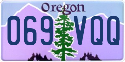 OR license plate 069VQQ