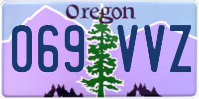 OR license plate 069VVZ