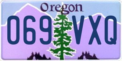 OR license plate 069VXQ