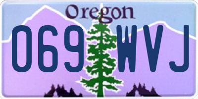 OR license plate 069WVJ