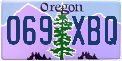 OR license plate 069XBQ