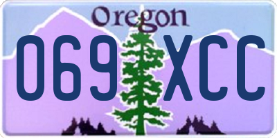 OR license plate 069XCC