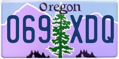 OR license plate 069XDQ