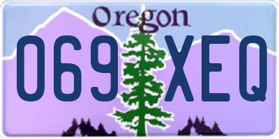 OR license plate 069XEQ