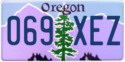 OR license plate 069XEZ