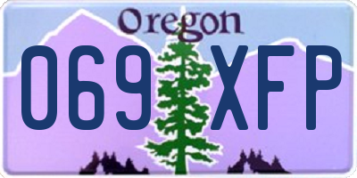 OR license plate 069XFP