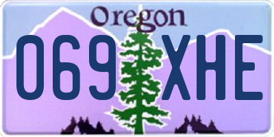 OR license plate 069XHE