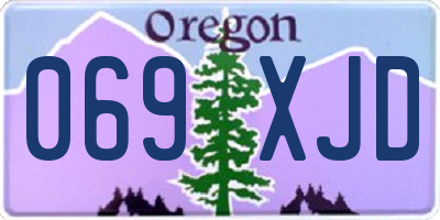OR license plate 069XJD