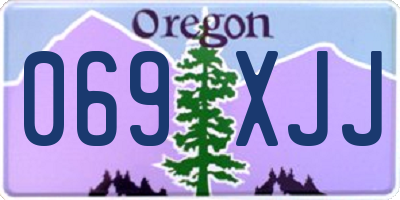 OR license plate 069XJJ