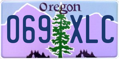OR license plate 069XLC