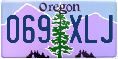 OR license plate 069XLJ