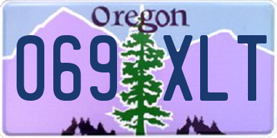 OR license plate 069XLT