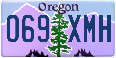 OR license plate 069XMH
