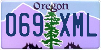 OR license plate 069XML