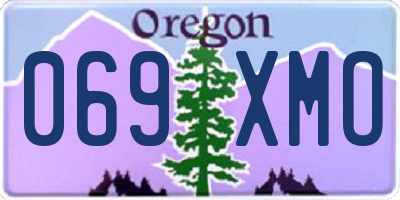 OR license plate 069XMO