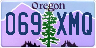 OR license plate 069XMQ