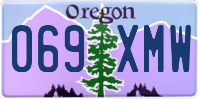 OR license plate 069XMW