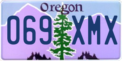 OR license plate 069XMX