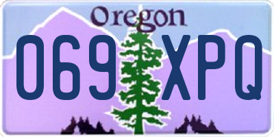 OR license plate 069XPQ