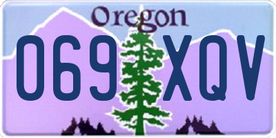 OR license plate 069XQV