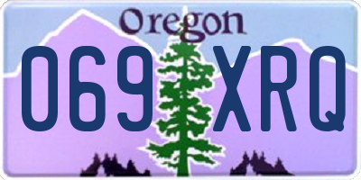 OR license plate 069XRQ