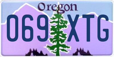 OR license plate 069XTG