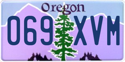 OR license plate 069XVM