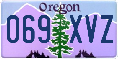 OR license plate 069XVZ
