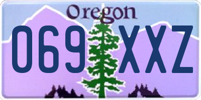 OR license plate 069XXZ