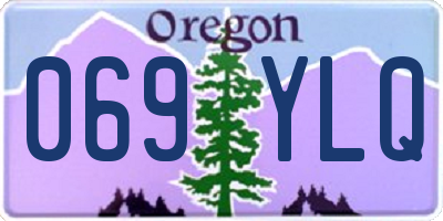 OR license plate 069YLQ
