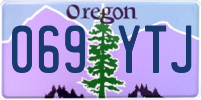 OR license plate 069YTJ