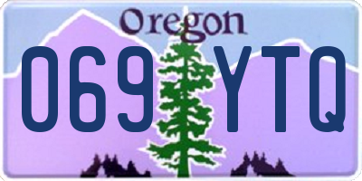 OR license plate 069YTQ
